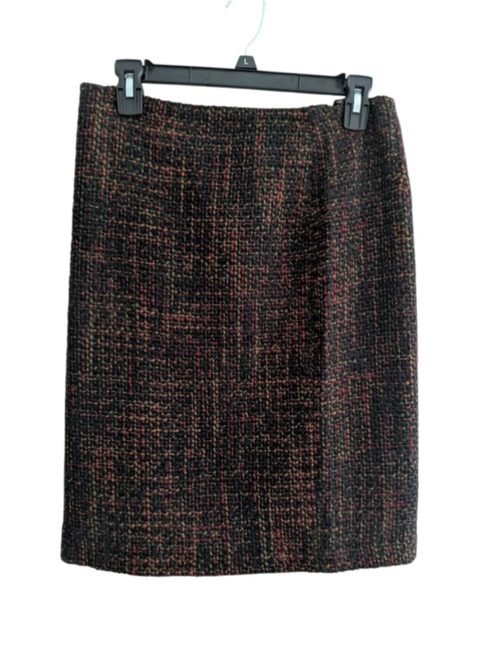 Talbots Tweed Wool Blend Classic Office Skirt Women's Size 4 Petite